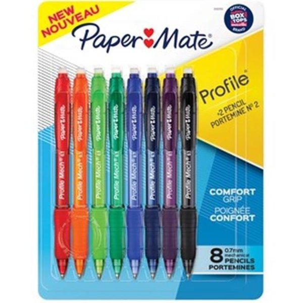 Newell Brands Newell Brands PAP2105705 7 mm Paper Mate Mechanical Pencils; Assorted Color - Pack of 8 PAP2105705